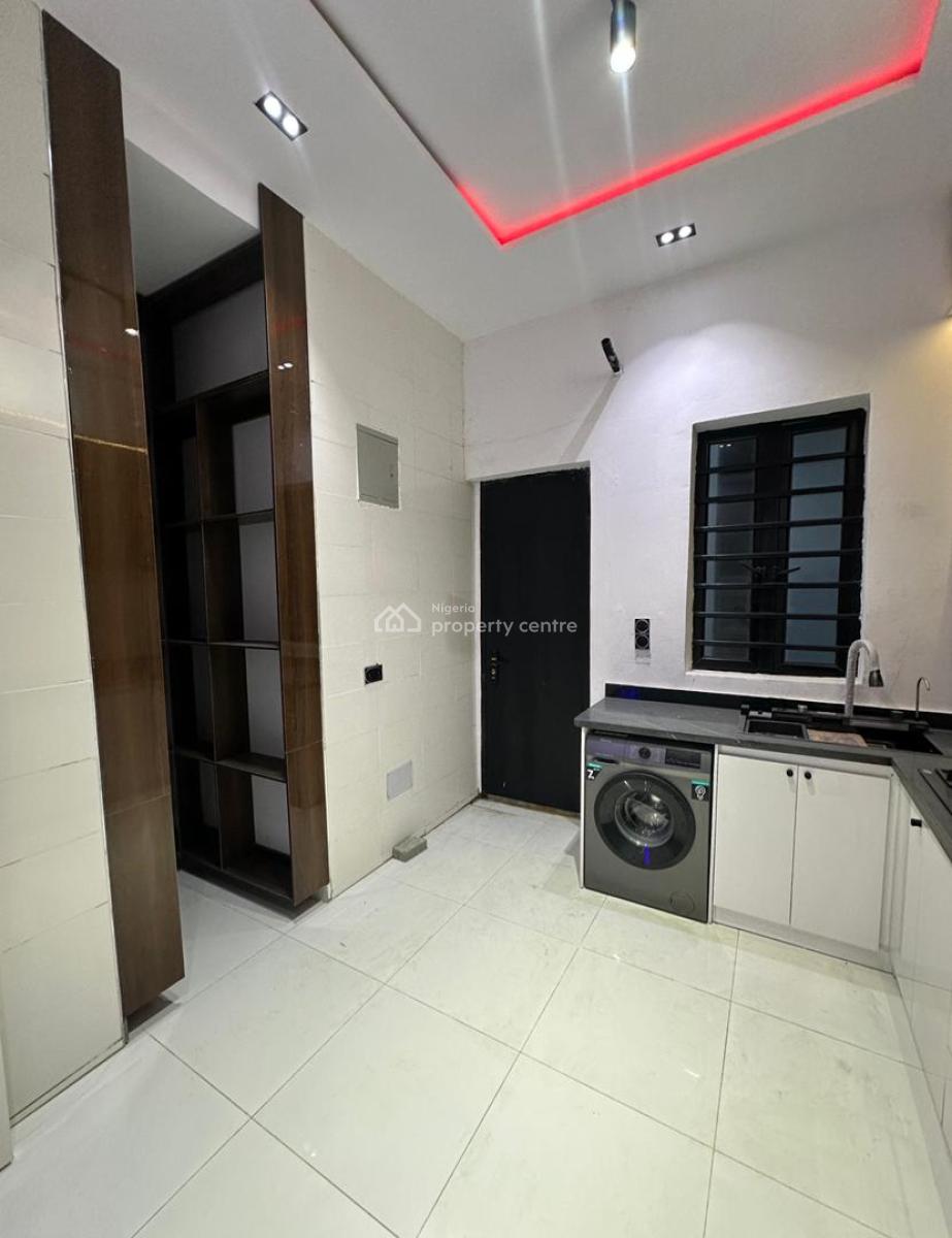 Stylish 3 Bedroom Terrace Duplex with Bq in a Secure Estate, Ikota, Lekki, Lagos, Terraced Duplex for Sale