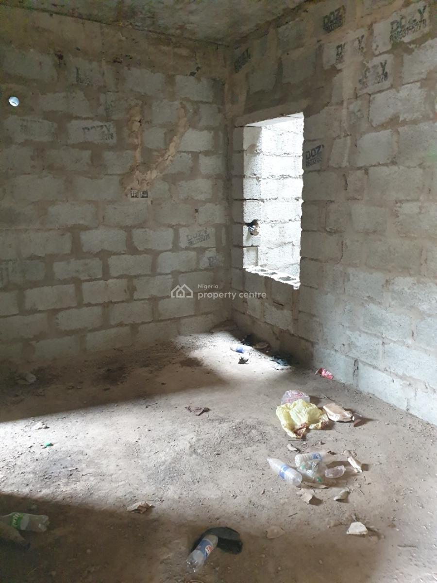 4 Bedroom Detached Carcass Duplex, Sunnyvale Gardens Estate, Dakwo, Abuja, Detached Duplex for Sale