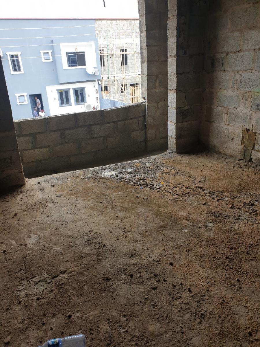 4 Bedroom Detached Carcass Duplex, Sunnyvale Gardens Estate, Dakwo, Abuja, Detached Duplex for Sale