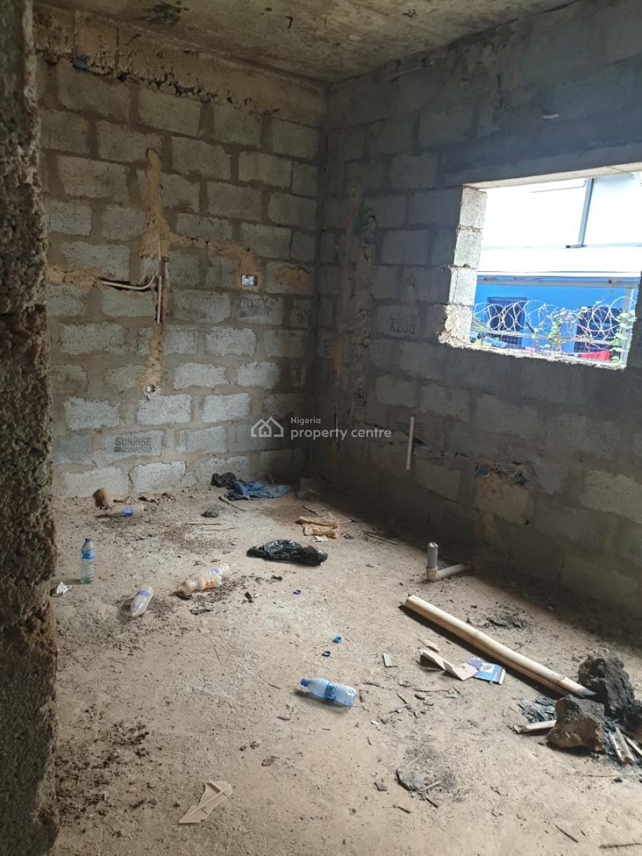 4 Bedroom Detached Carcass Duplex, Sunnyvale Gardens Estate, Dakwo, Abuja, Detached Duplex for Sale