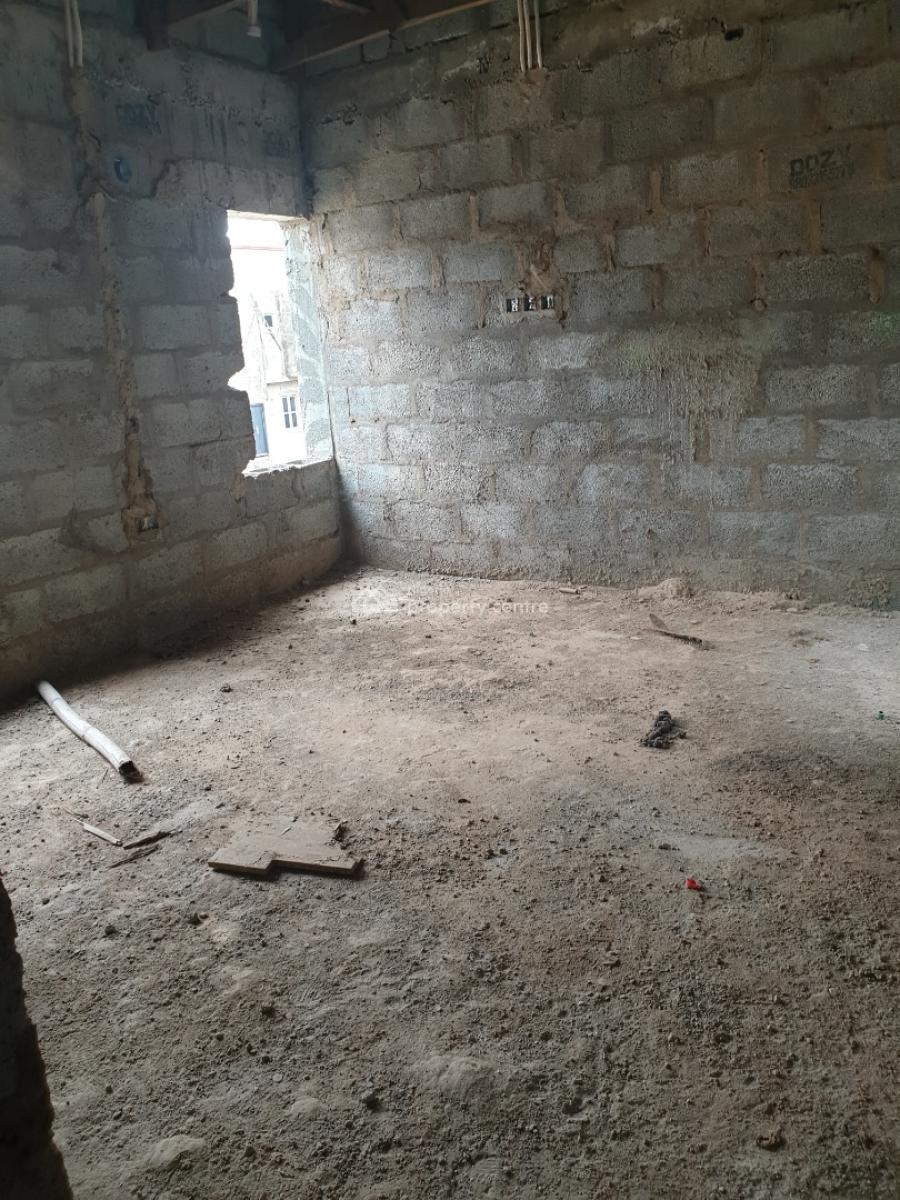 4 Bedroom Detached Carcass Duplex, Sunnyvale Gardens Estate, Dakwo, Abuja, Detached Duplex for Sale