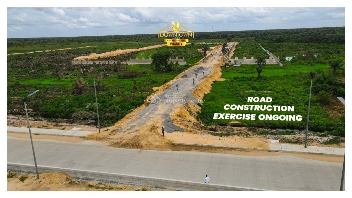 Luxury Plots of Land in a Commercial City, Downtown, Iberekodo, Ibeju Lekki, Lagos, Commercial Land for Sale