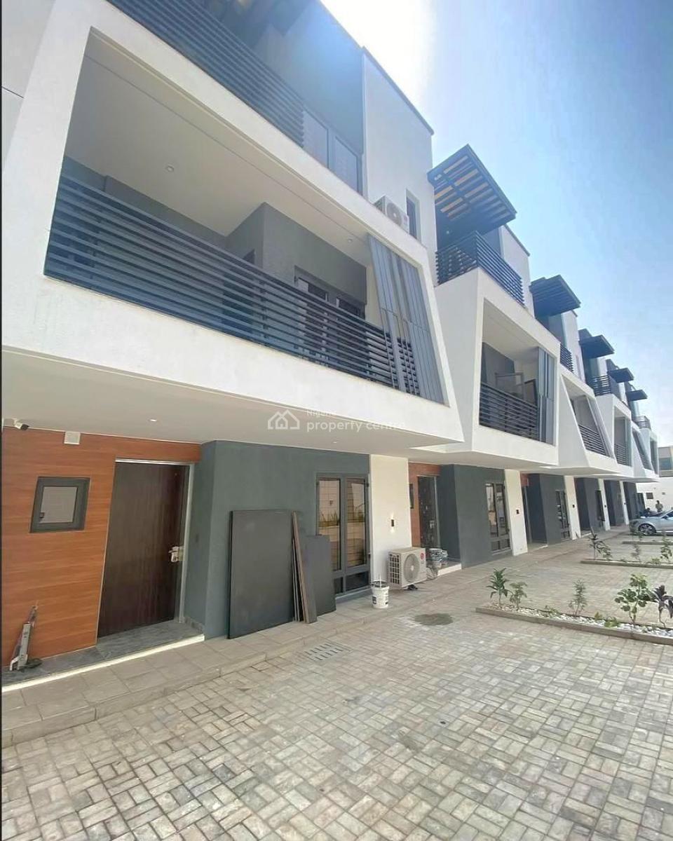 Luxury & Newly Built 4 Bedroom Terraced Duplex with Bq, Life Camp, Abuja, Terraced Duplex for Sale