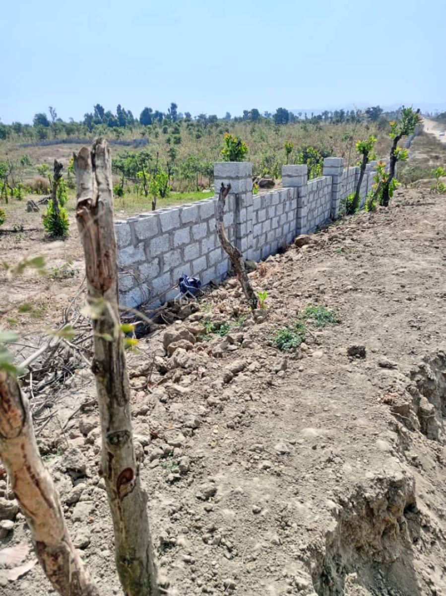 1000sqm Estate Residential Plot for 6 Units of 3 Bedroom Flat, By Kuje Ultra Modern Market By Entrance of Pegi Road, Kuje, Abuja, Residential Land for Sale