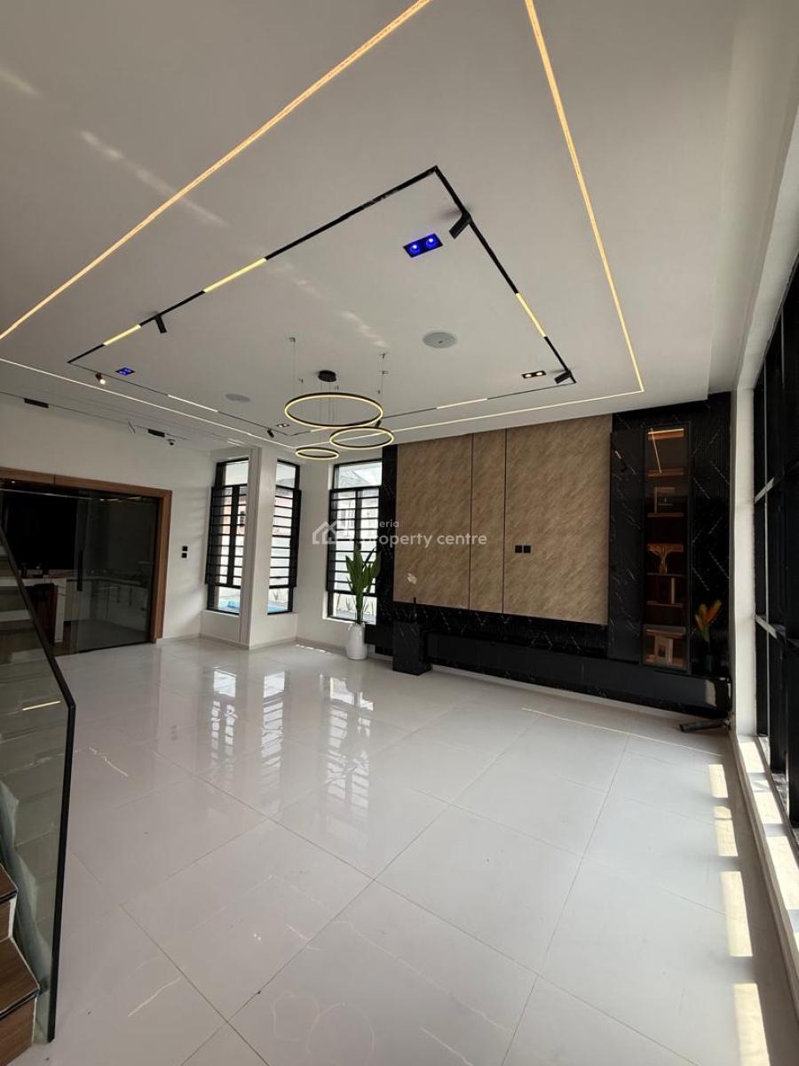 Luxurious 5 Bedroom Fully Detached Smart Google Alexa Duplex, Peninsula Garden Estate, Sangotedo, Ajah, Lagos, House for Sale
