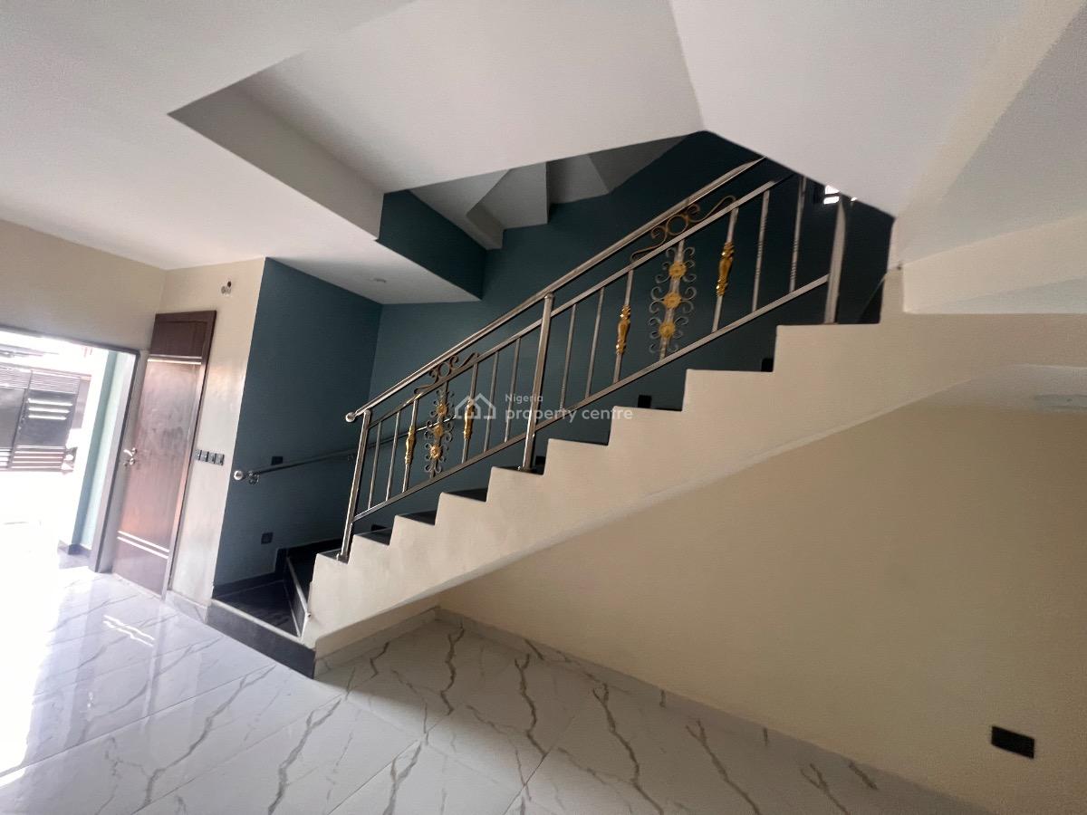 Luxury 4 Bedroom Self Compound Duplex, Gbagada, Lagos, Semi-detached Duplex for Sale