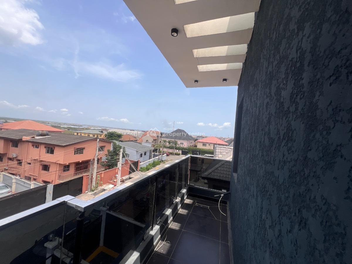 Luxury 4 Bedroom Self Compound Duplex, Gbagada, Lagos, Semi-detached Duplex for Sale