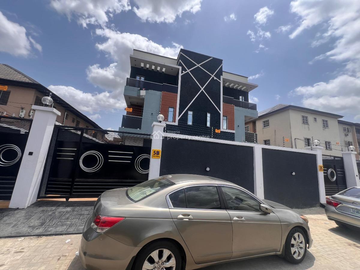 Luxury 4 Bedroom Self Compound Duplex, Gbagada, Lagos, Semi-detached Duplex for Sale