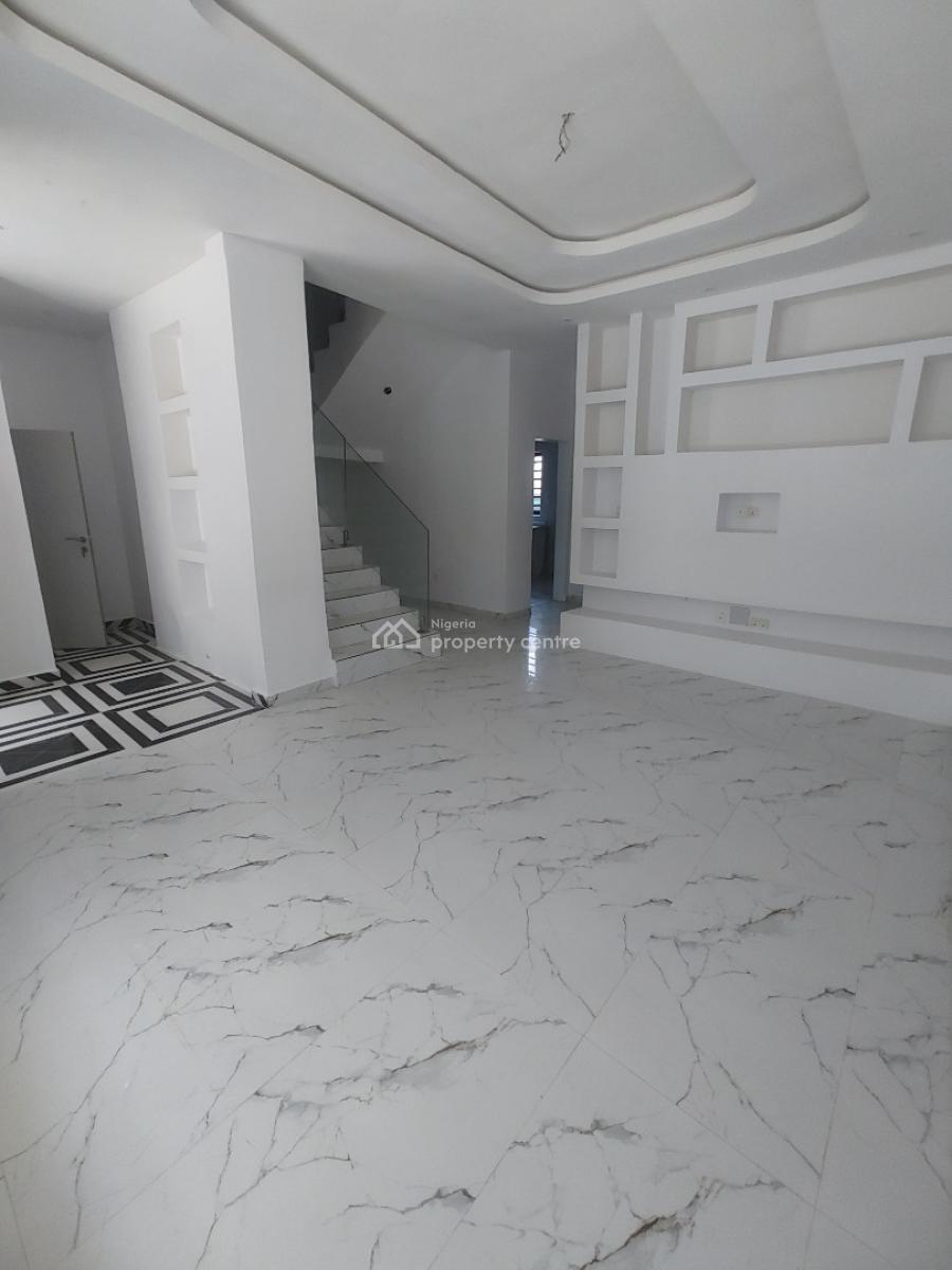 Very Sharp 4 Bedroom Terrace Duplex in an Estate, Sangotedo, Ajah, Lagos, Flat / Apartment for Rent