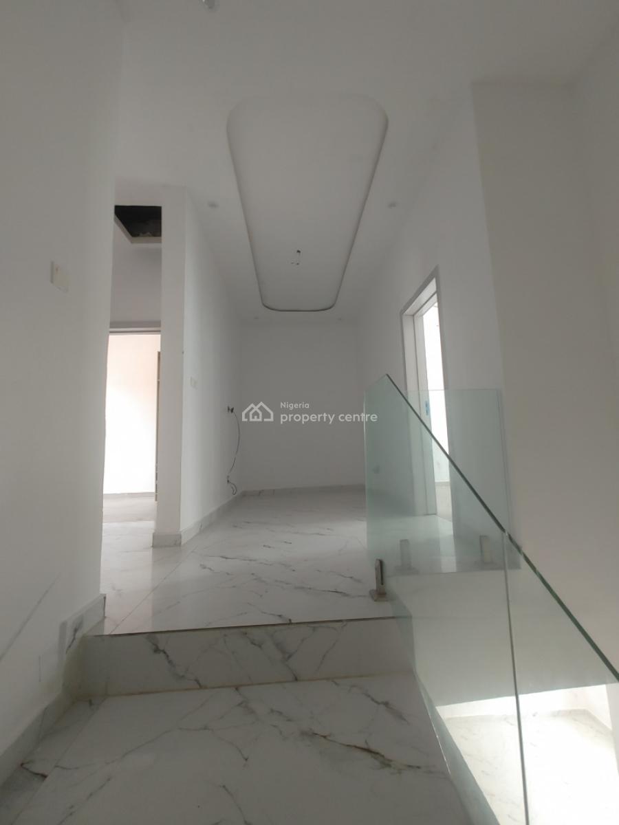 Very Sharp 4 Bedroom Terrace Duplex in an Estate, Sangotedo, Ajah, Lagos, Flat / Apartment for Rent