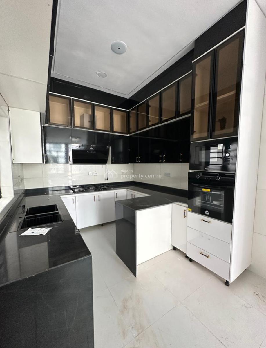 Glamorous  4 Bedroom Semi-detached Duplex with Bq in a Secure Estate, Ikota, Lekki, Lagos, Semi-detached Duplex for Sale