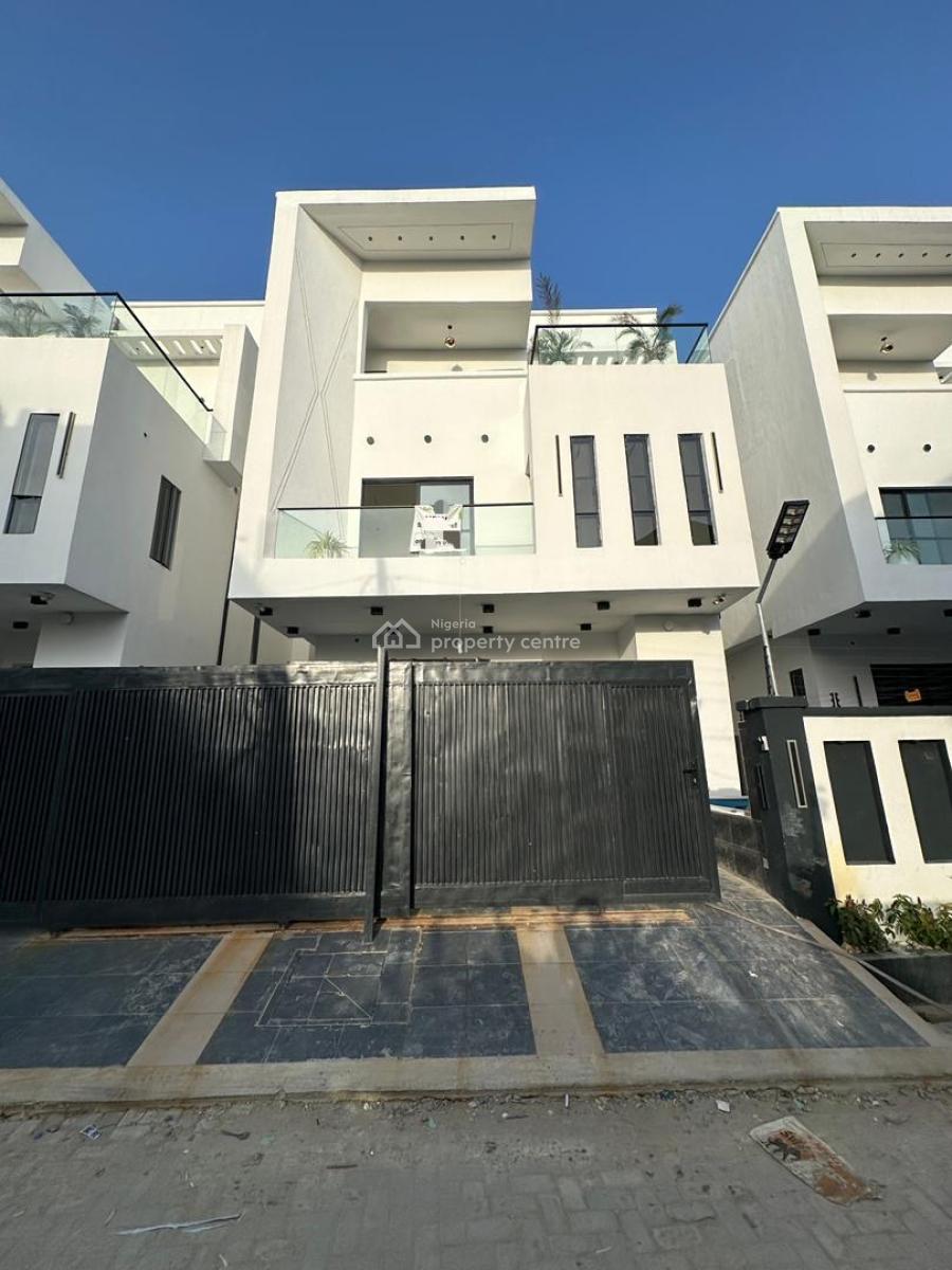 Well-built Luxury Spacious 5 Bedroom Fully Detached Duplex, Ikota, Ikota, Lekki, Lagos, Detached Duplex for Sale