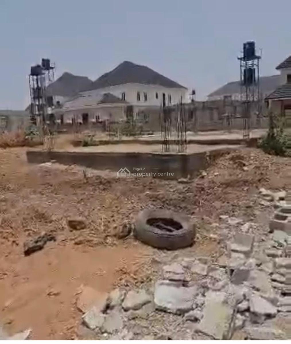 750sqm, with a Dpc Structure, Lugbe District, Abuja, Residential Land for Sale