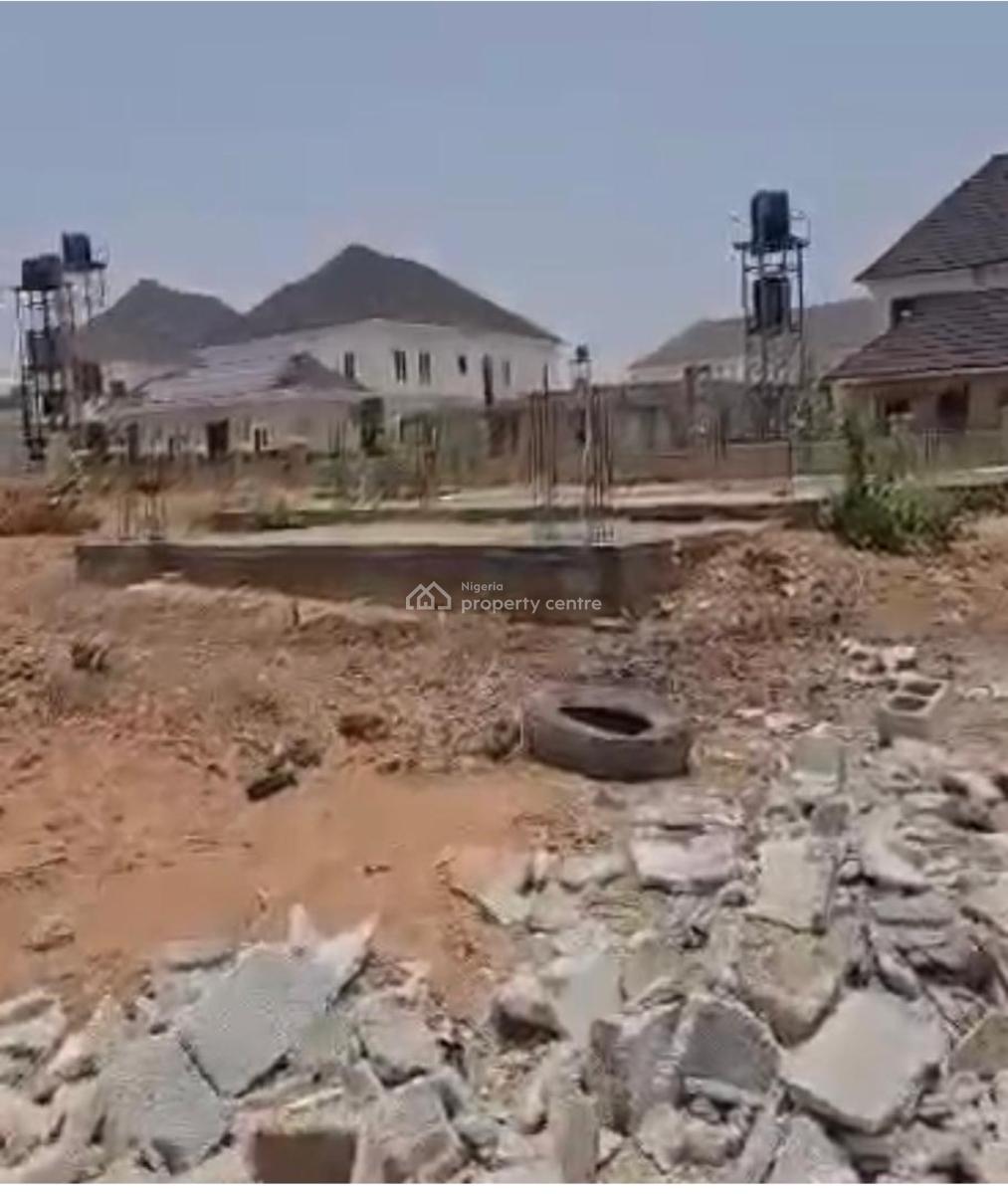 750sqm, with a Dpc Structure, Lugbe District, Abuja, Residential Land for Sale