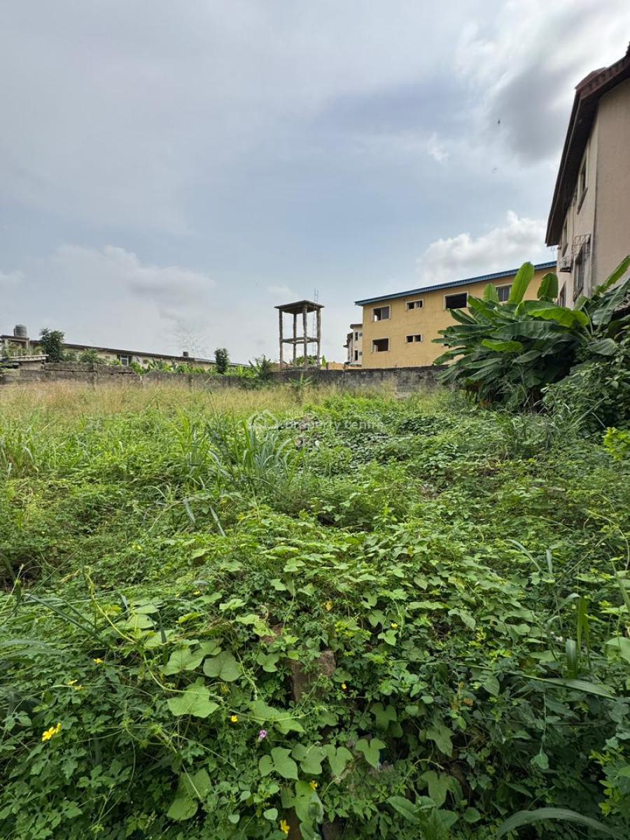 an Empty Land Close to Proximity Landmark Areas, Ajao Estate, Ikeja, Lagos, Mixed-use Land for Sale