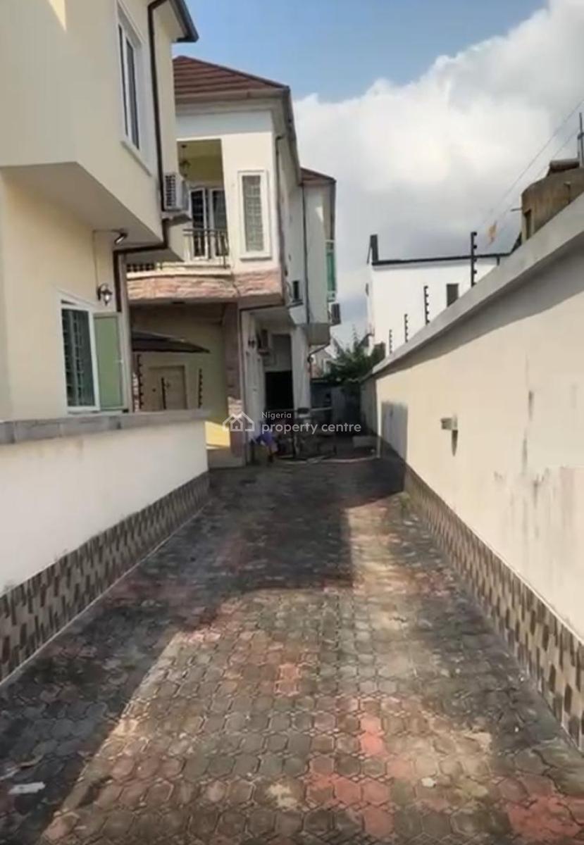 Self Compound 4 Bedroom Detached Duplex, Osapa, Lekki, Lagos, Detached Duplex for Rent