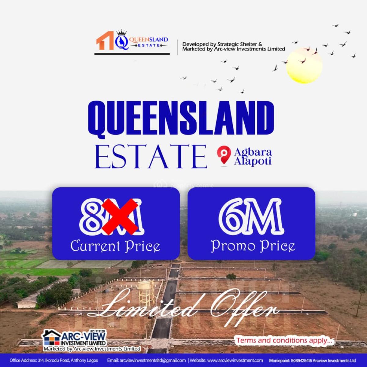 Own The Future at This Solid Estate Land, Queensland Estate, Alapoti, Agbara-igbesa, Lagos, Residential Land for Sale