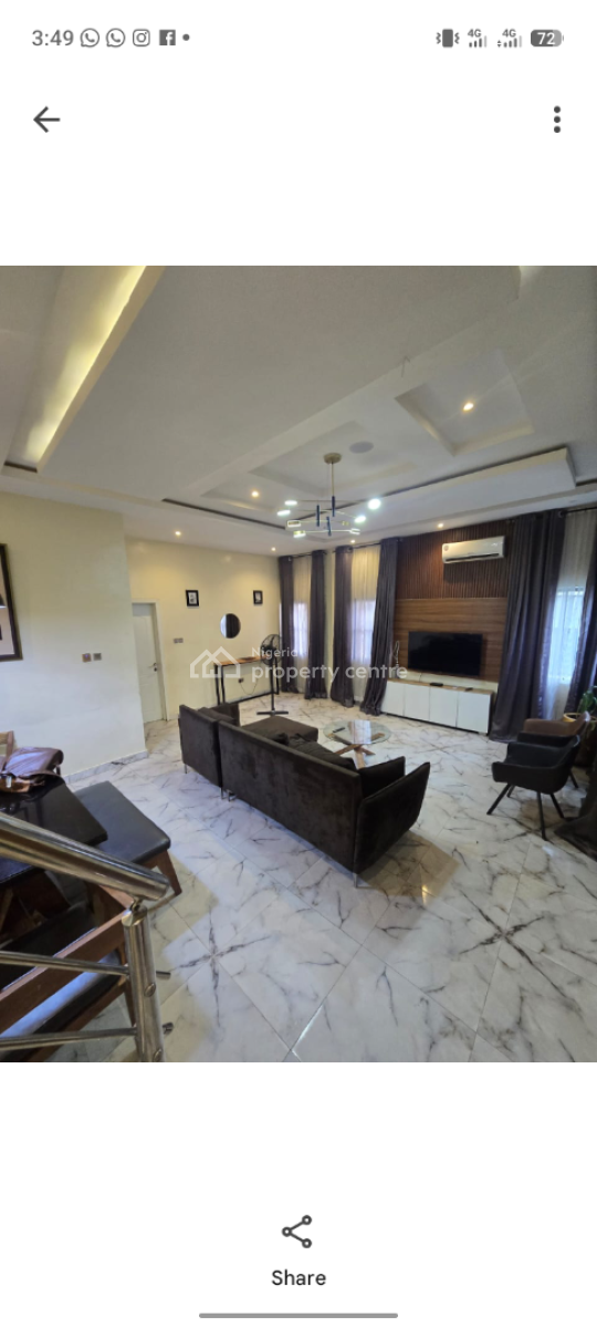 Fully Detached Three Bedroom Duplex, Gra Phase 2, Magodo, Lagos, House for Rent