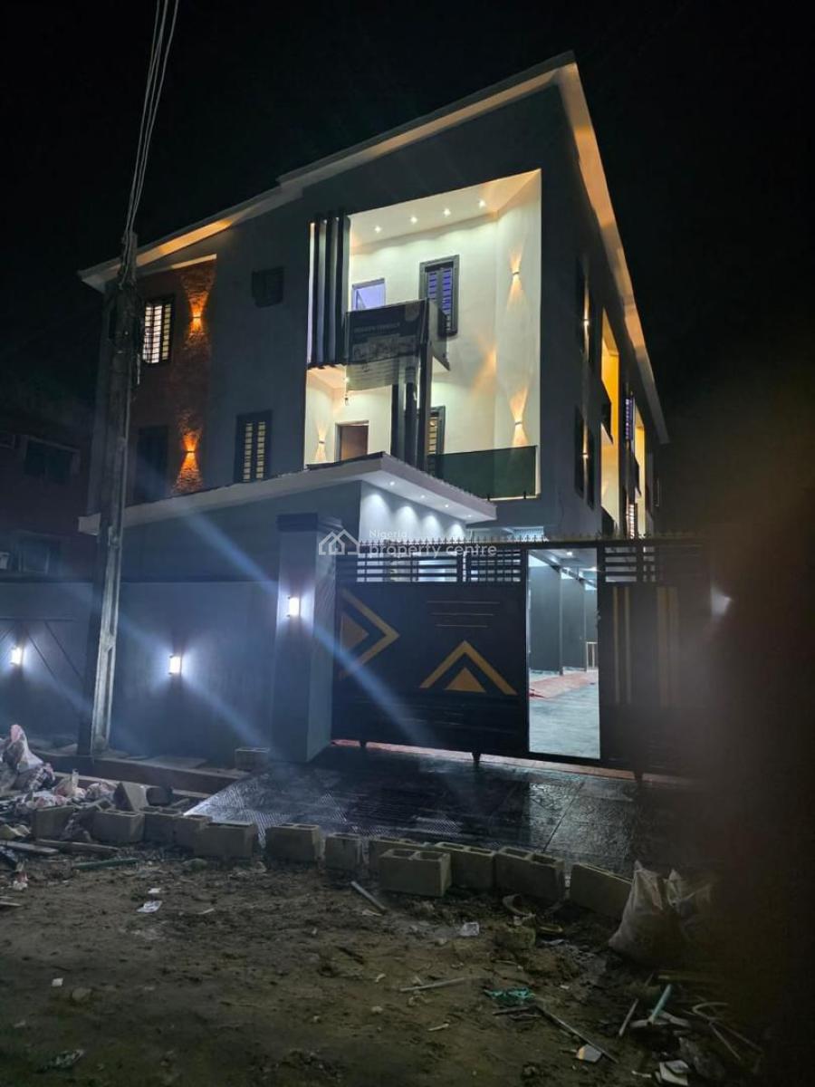 Beautiful 5 Bedroom Terraced Duplex, Ajao Estate Off Airport Road, Ikeja, Lagos, Terraced Duplex for Sale
