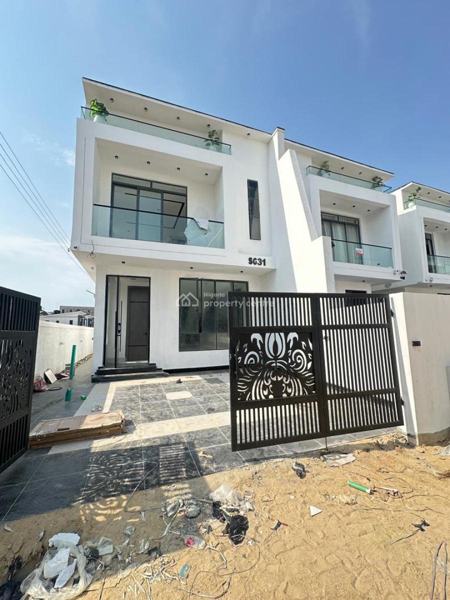 Luxury 4 Bedroom Semi-detached Duplex, Chevron, Lekki, Lagos, Semi-detached Duplex for Sale