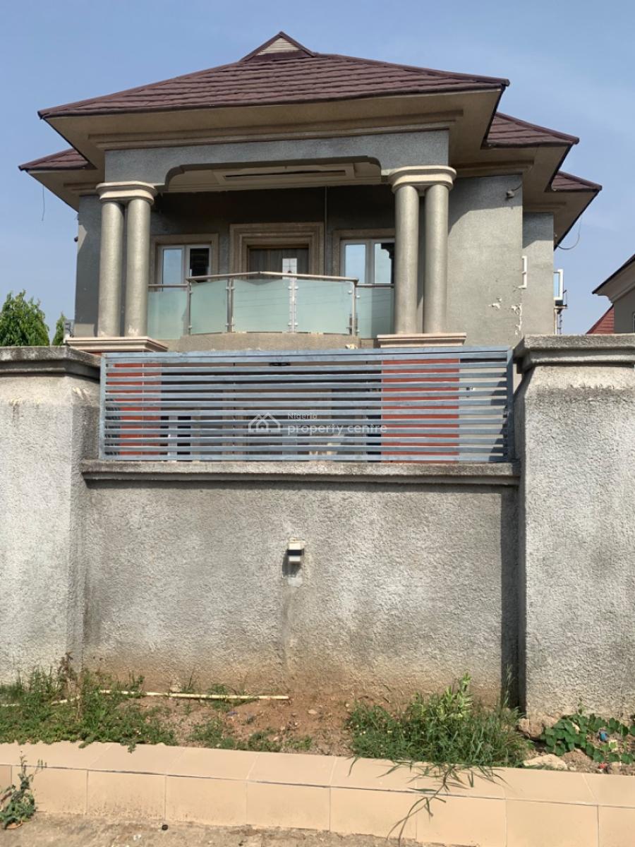 Clean Stand Detached 4 Bedroom House with 2 Room Bq, Gwarinpa Ext., Gwarinpa, Abuja, Detached Duplex for Rent