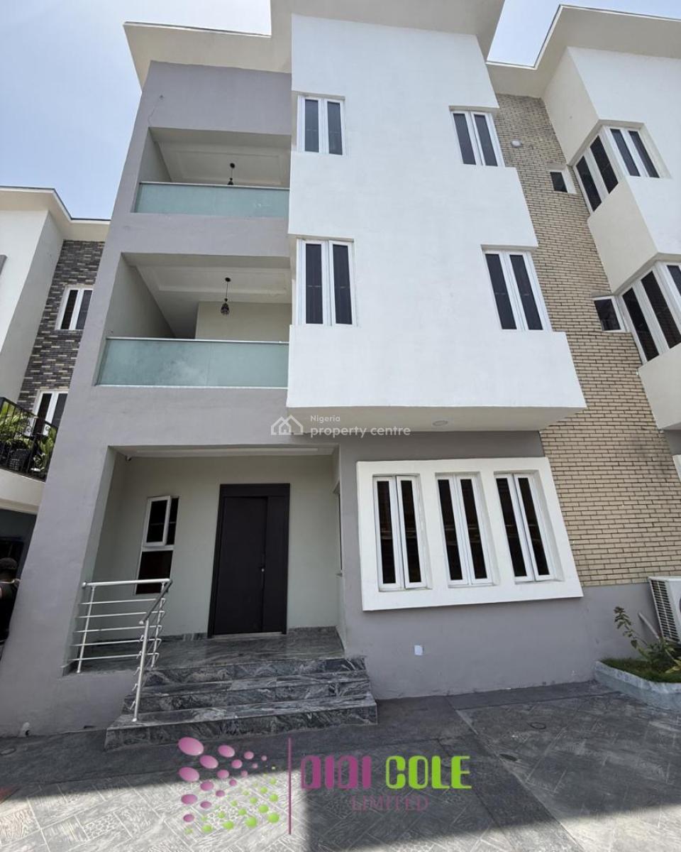 4 Bedroom Terrace Duplex with Bq, Lekki Phase 1, Lekki, Lagos, Terraced Duplex for Rent