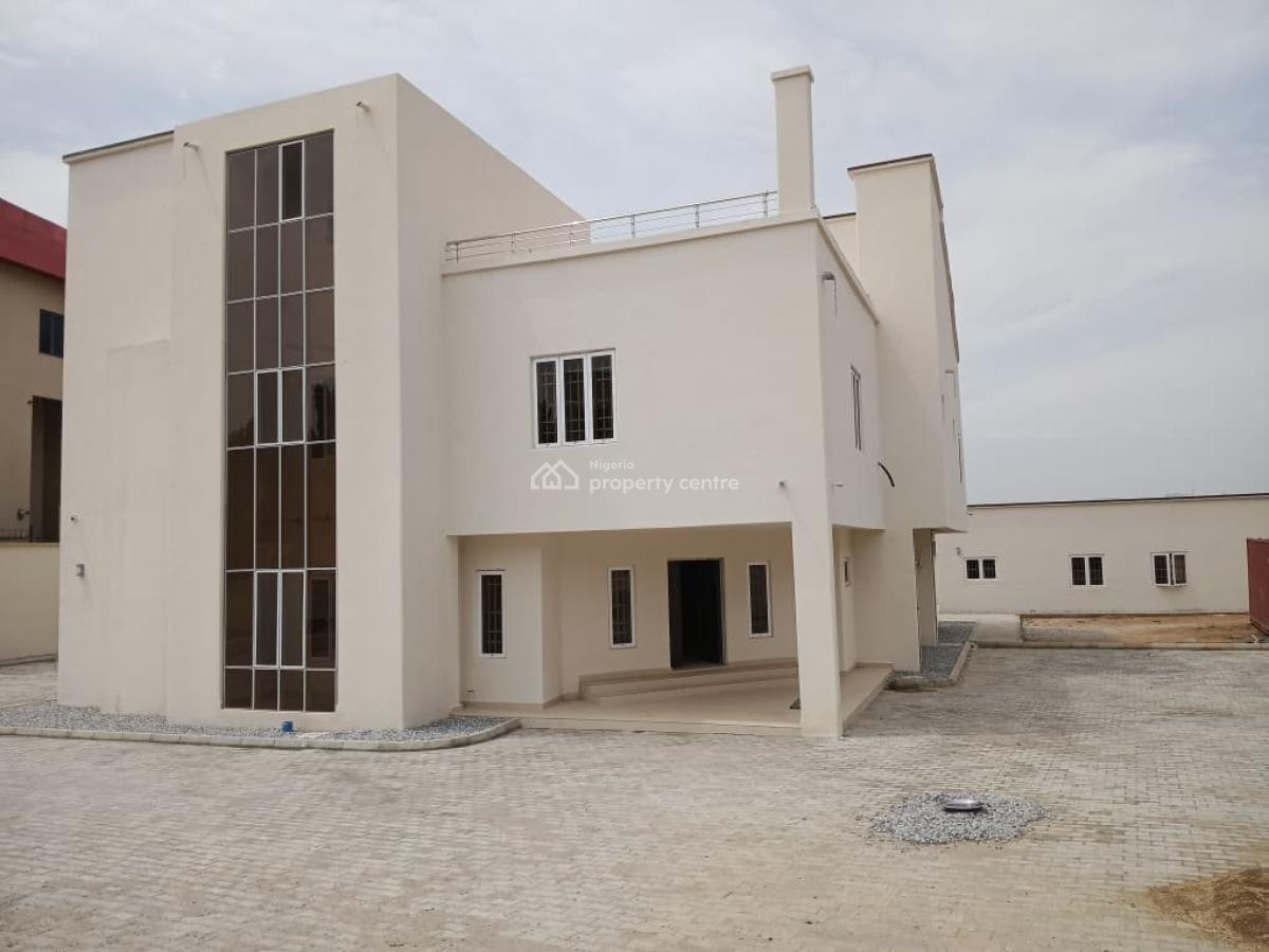 Direct Brief 6-bedroom Duplex with a 4-room Bq, Wuye, Abuja, Detached Duplex for Sale