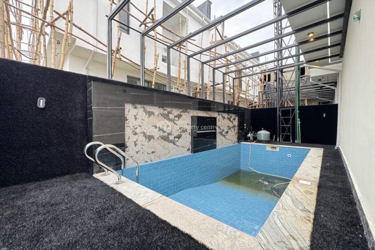 Luxury 5 Bedroom Detached Duplex with Swimming Pool and Bq, Chevron Toll Gate, Lekki, Lagos, Detached Duplex for Sale
