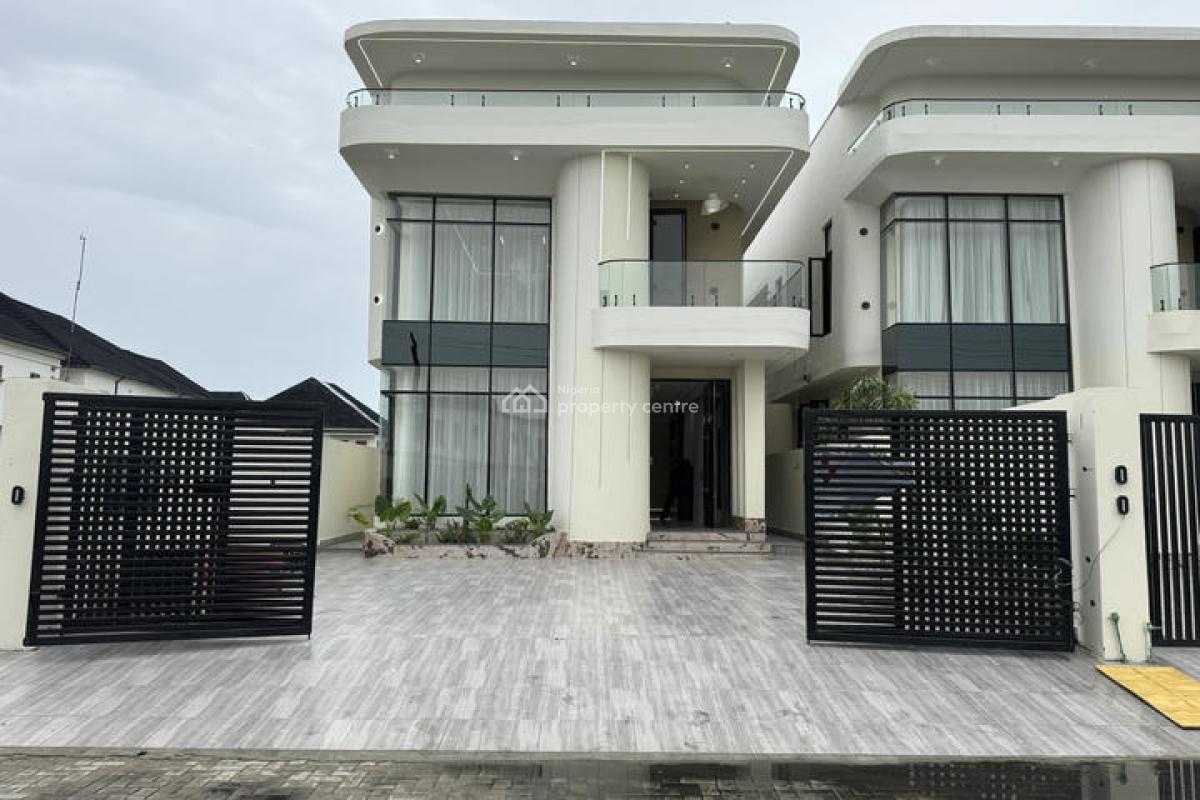 Luxury 5 Bedroom Detached Duplex with Swimming Pool and Bq, Chevron Toll Gate, Lekki, Lagos, Detached Duplex for Sale
