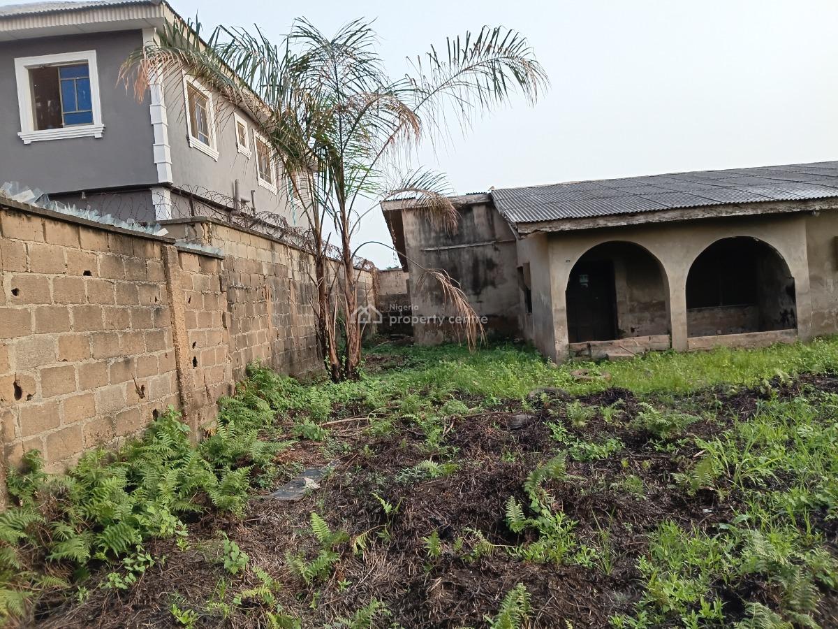 a Full Plot of Land with a Bungalow (nice and Organized Estate), Ojodu, Lagos, Detached Bungalow for Sale