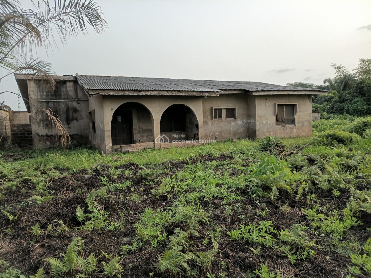 a Full Plot of Land with a Bungalow (nice and Organized Estate), Ojodu, Lagos, Detached Bungalow for Sale