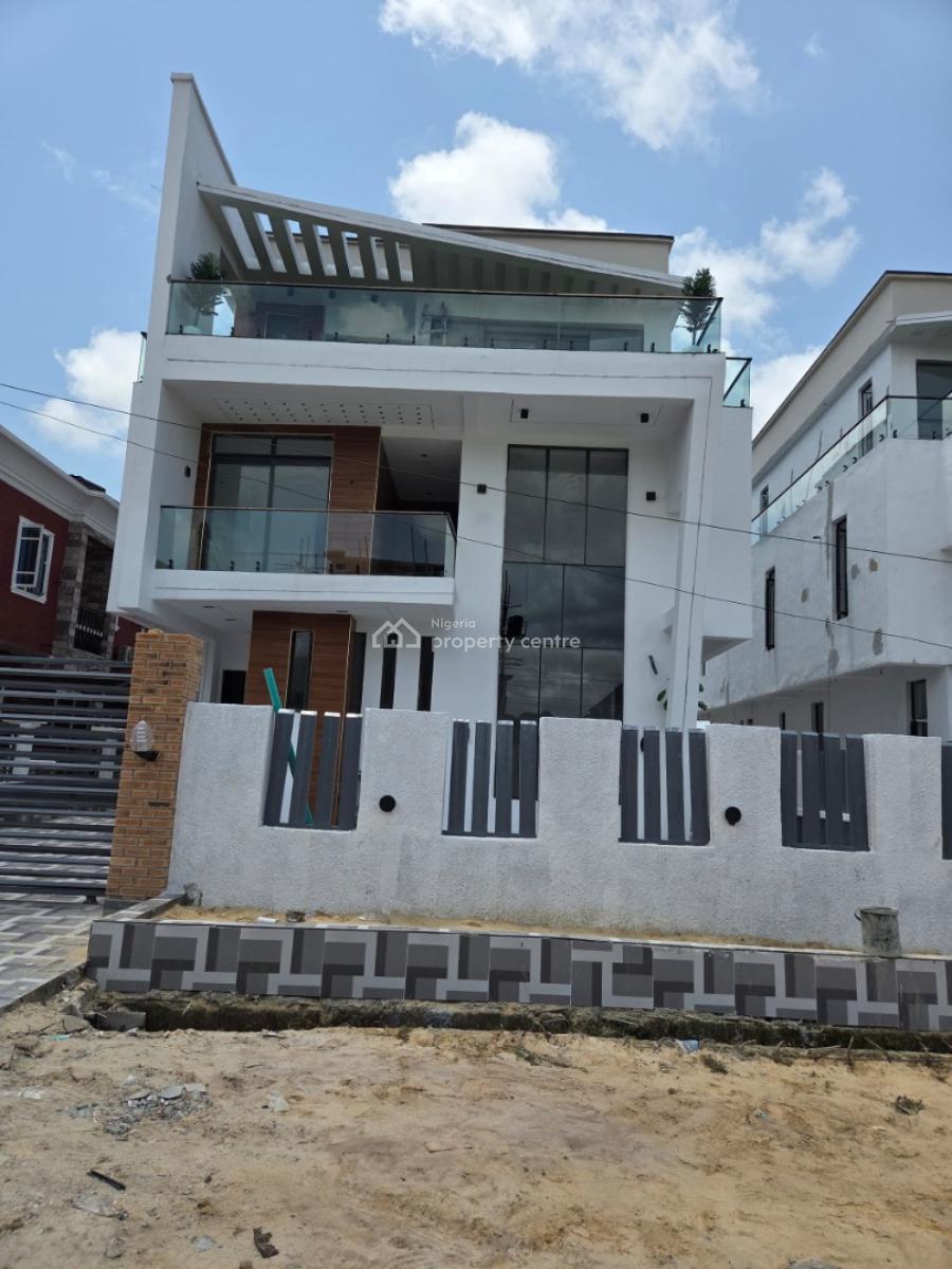 Luxury 5 Bedroom with Swimming Pool and Penthouse, Sangotedo, Ajah, Lagos, Detached Duplex for Sale
