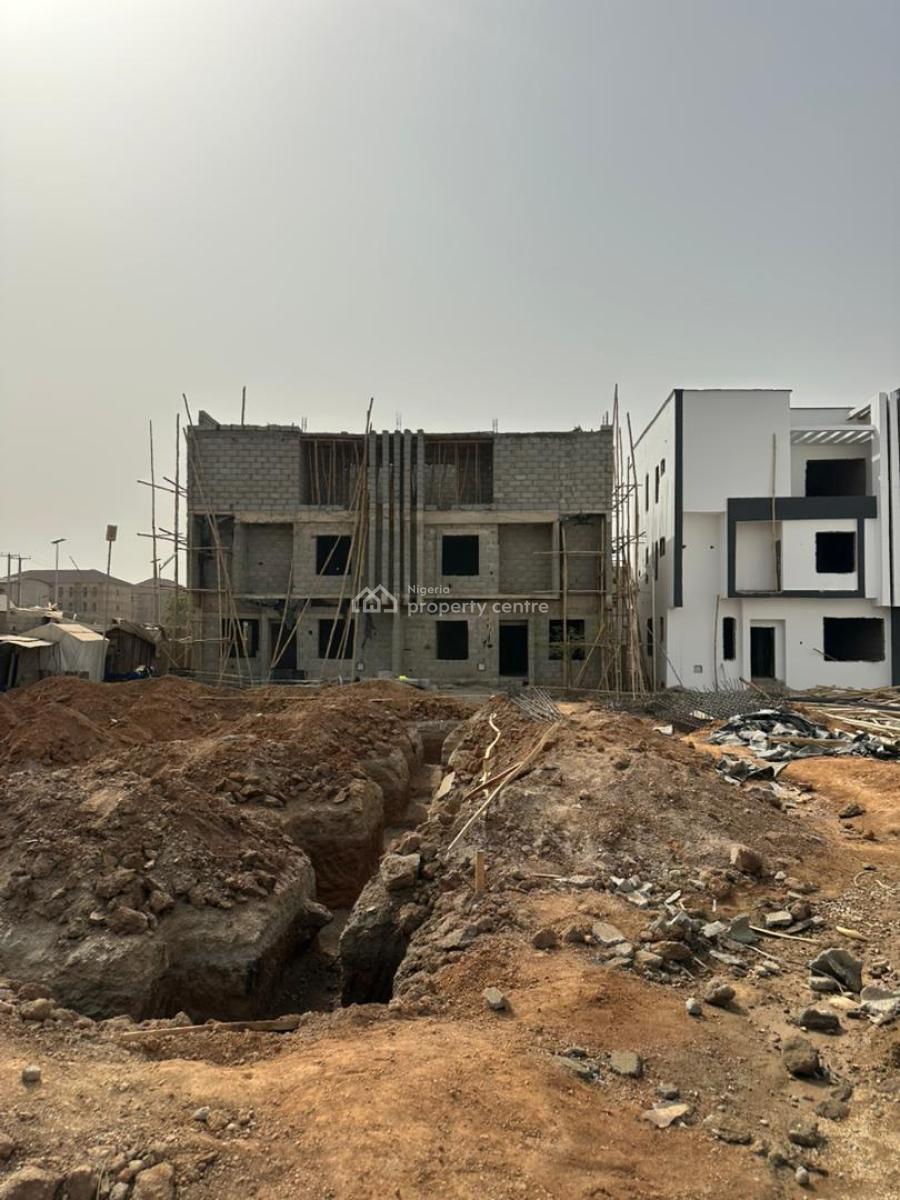 5 Bedroom Detached Duplex with Bq (carcass:only Exterior Finished), Gishiri, Katampe, Abuja, House for Sale