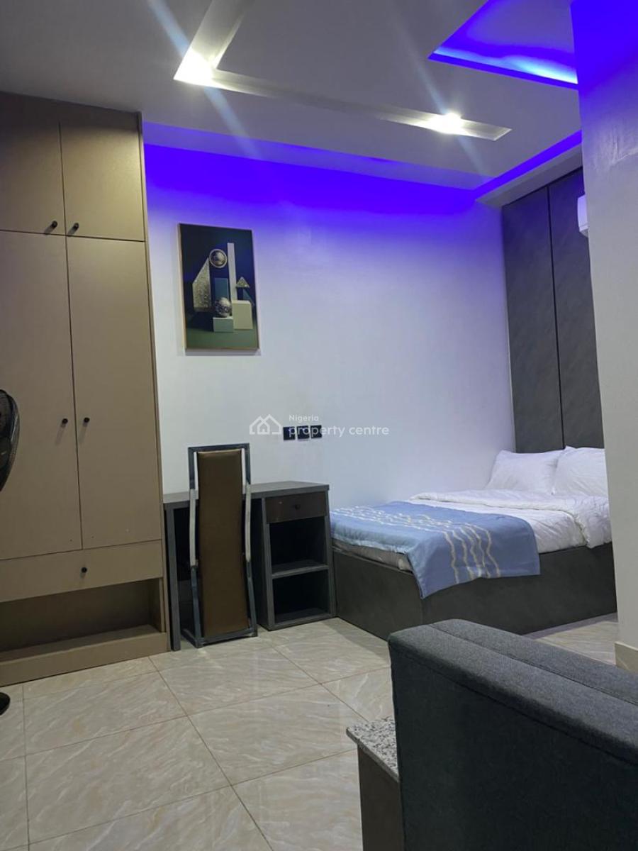 Comfortable Studio Apartments in a Mini Estate with Swimming Pool, Off Arab Road, Kubwa, Abuja, Self Contain (single Rooms) Short Let