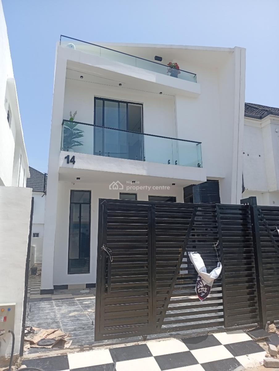 Brand New Spacious 4 Bedroom Detached House., Lekki, Lagos, Detached Duplex for Sale