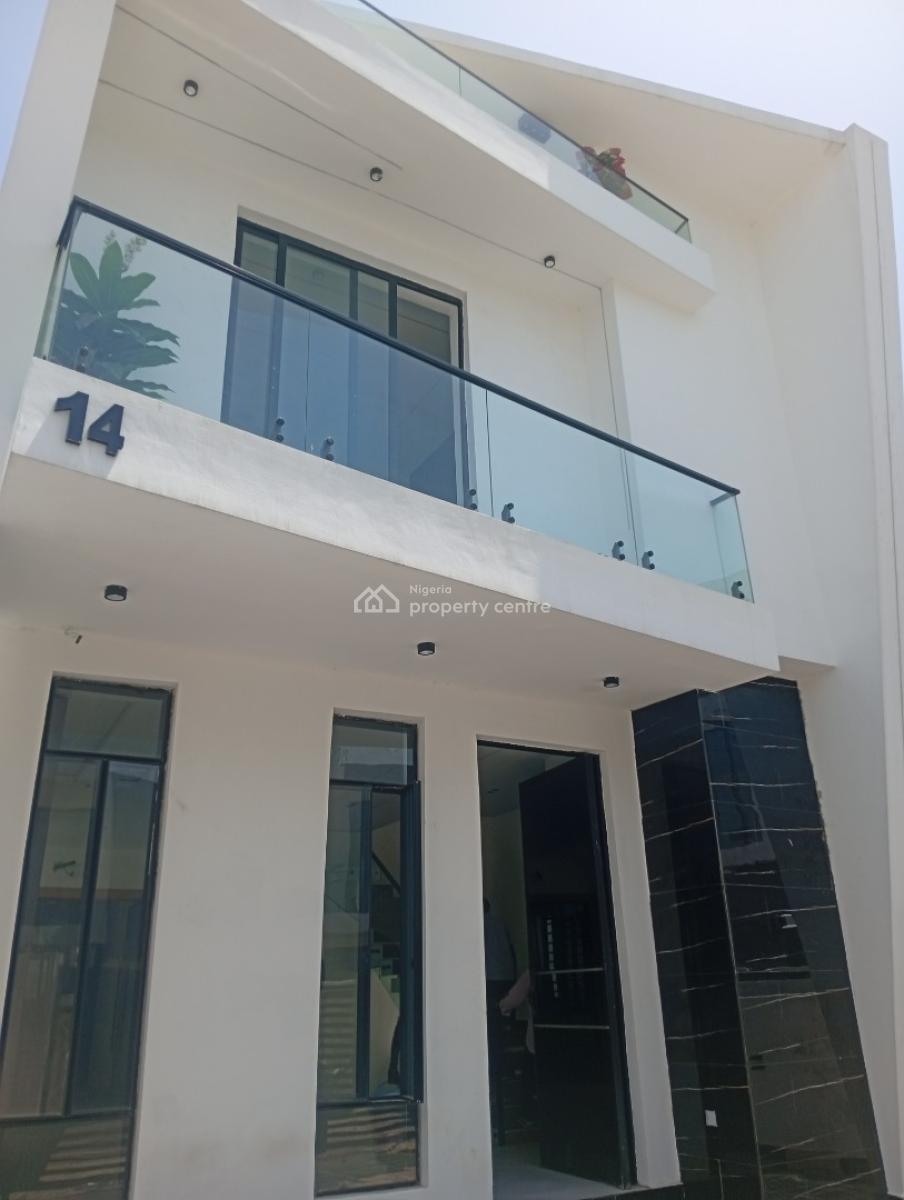 Brand New Spacious 4 Bedroom Detached House., Lekki, Lagos, Detached Duplex for Sale