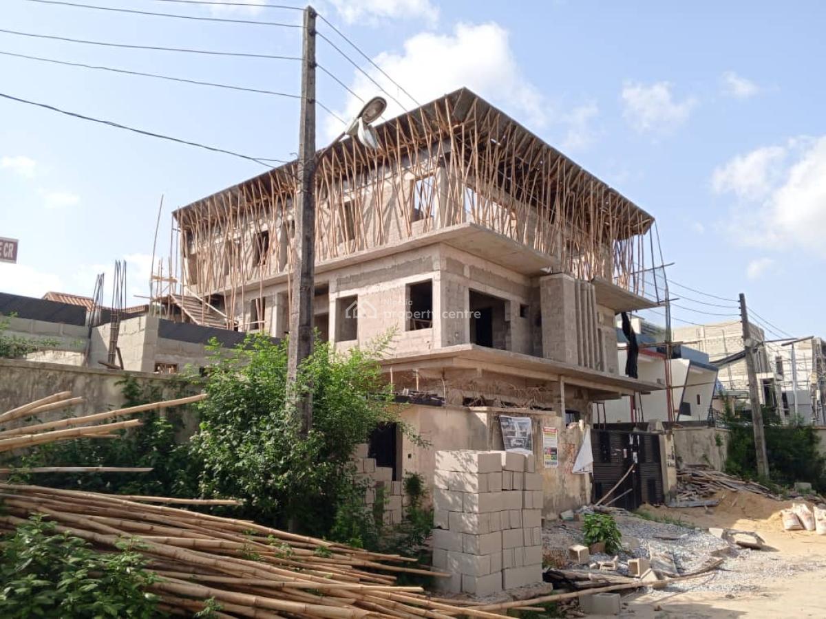 4 Bedroom House with a Bq Self Compound, Gra, Ogudu, Lagos, Detached Duplex for Sale