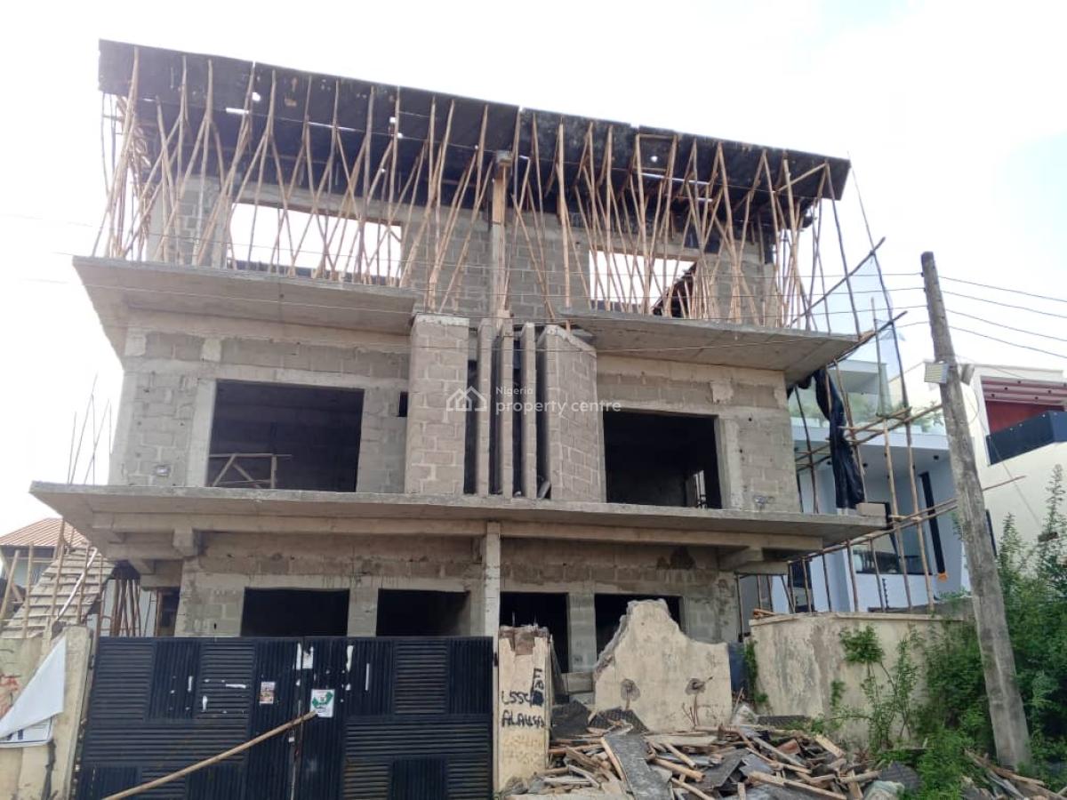 4 Bedroom House with a Bq Self Compound, Gra, Ogudu, Lagos, Detached Duplex for Sale