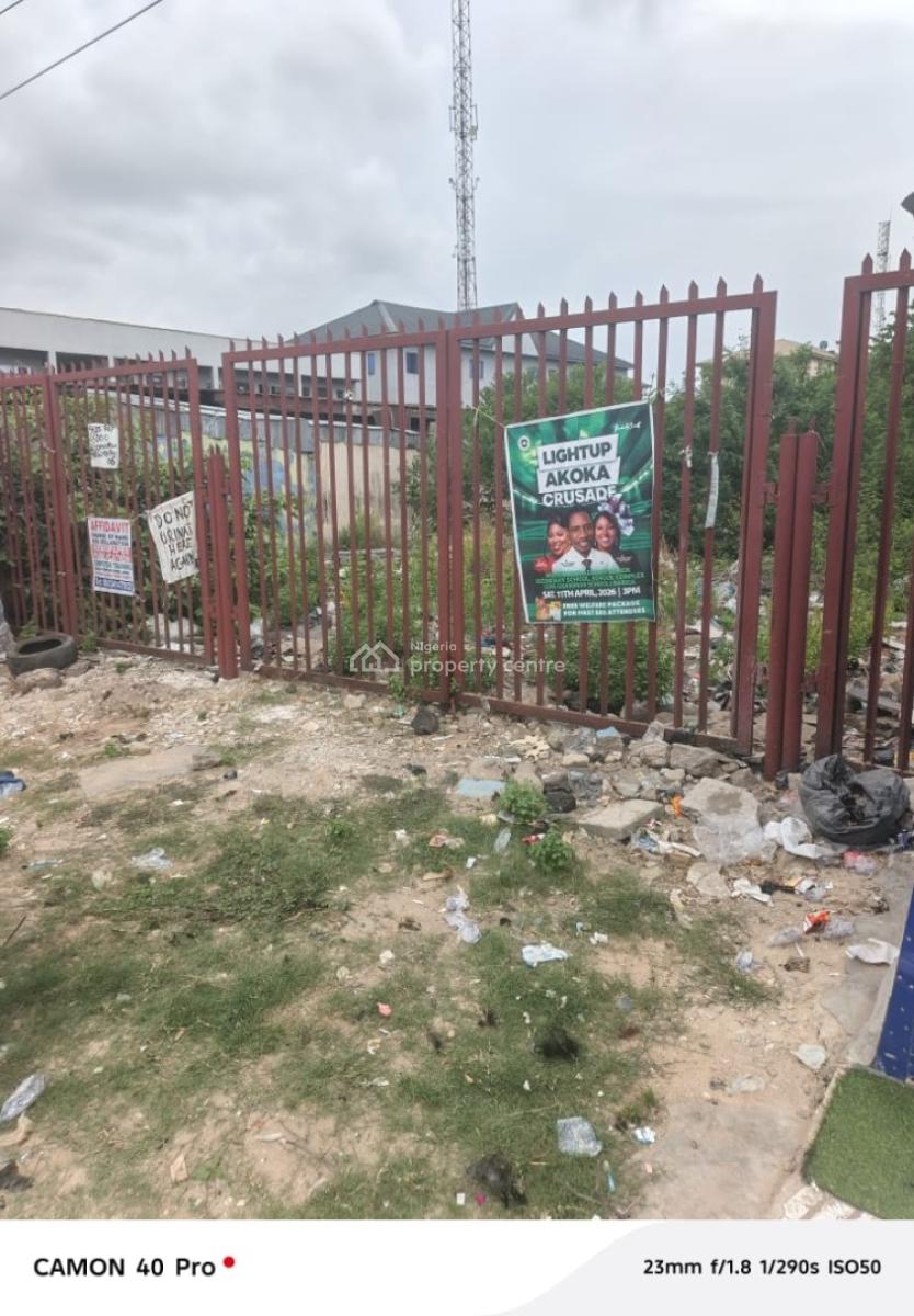 Spacious Land, Akoka, Yaba, Lagos, Land for Sale