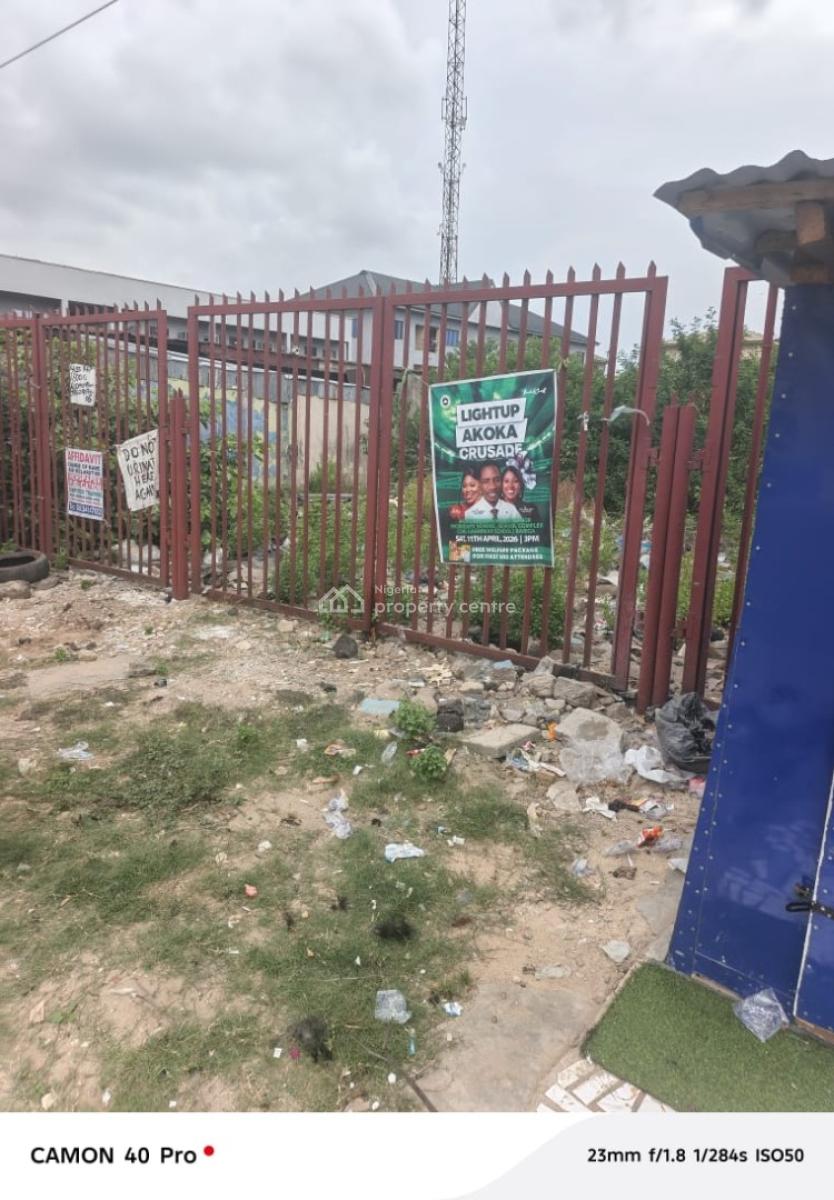 Spacious Land, Akoka, Yaba, Lagos, Land for Sale