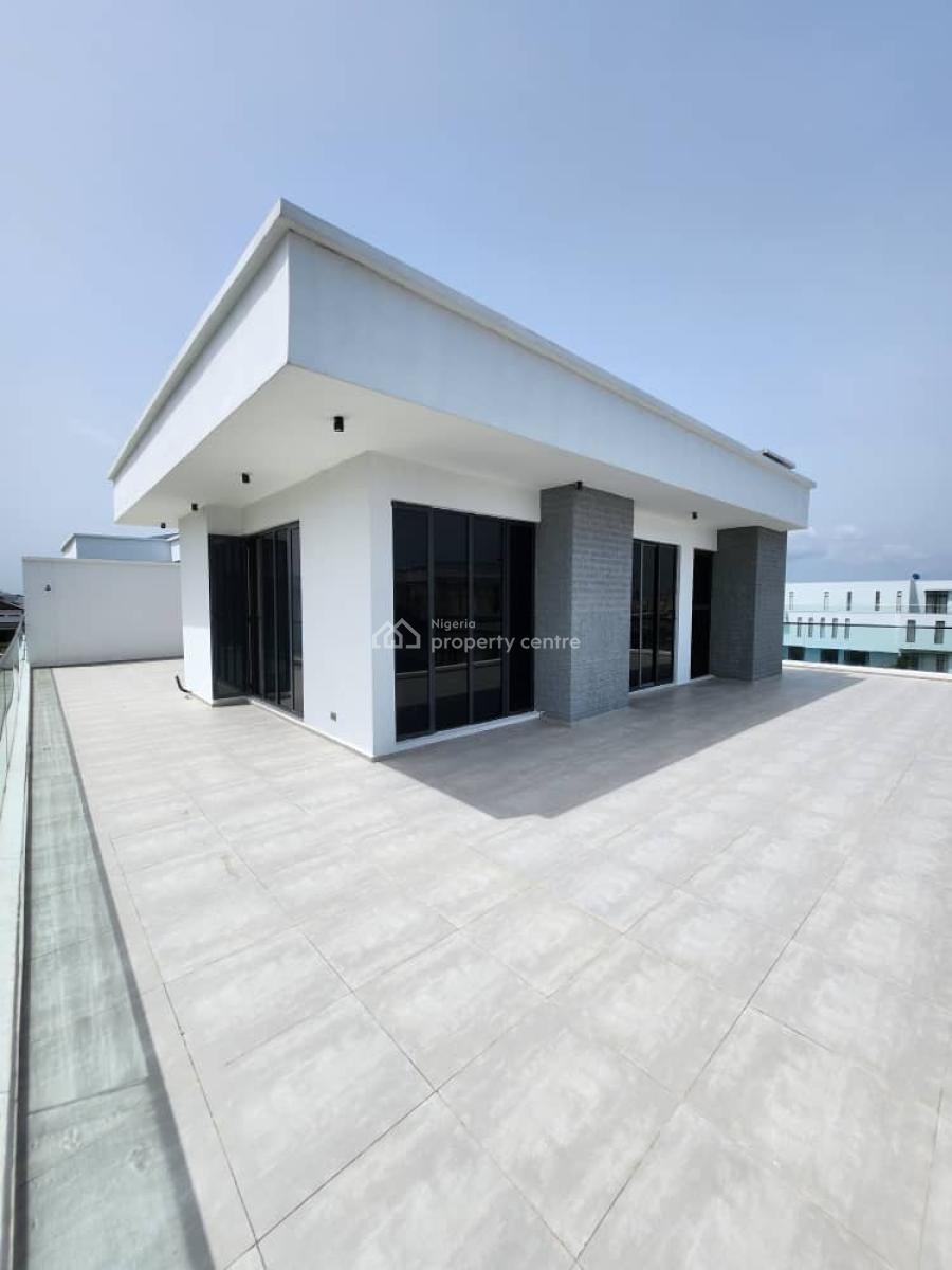 Modern 5 Bedroom Semi-detached Duplex with a Roof Top Terrace, Cowrie Creek, Ikate, Lekki, Lagos, Semi-detached Duplex for Rent