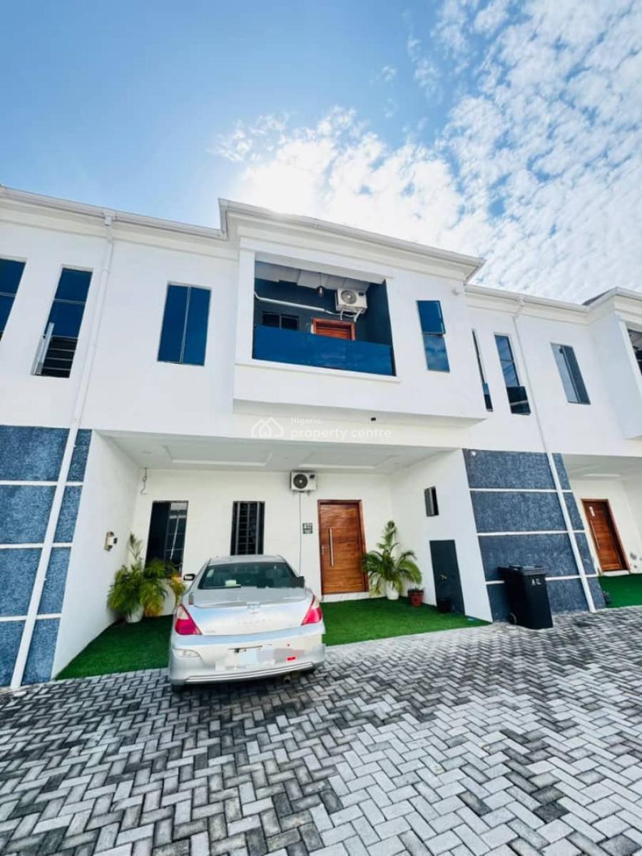 Massive 4 Bedrooms Terrace Duplex, Harris Drive, Vgc, Lekki, Lagos, Terraced Duplex for Rent