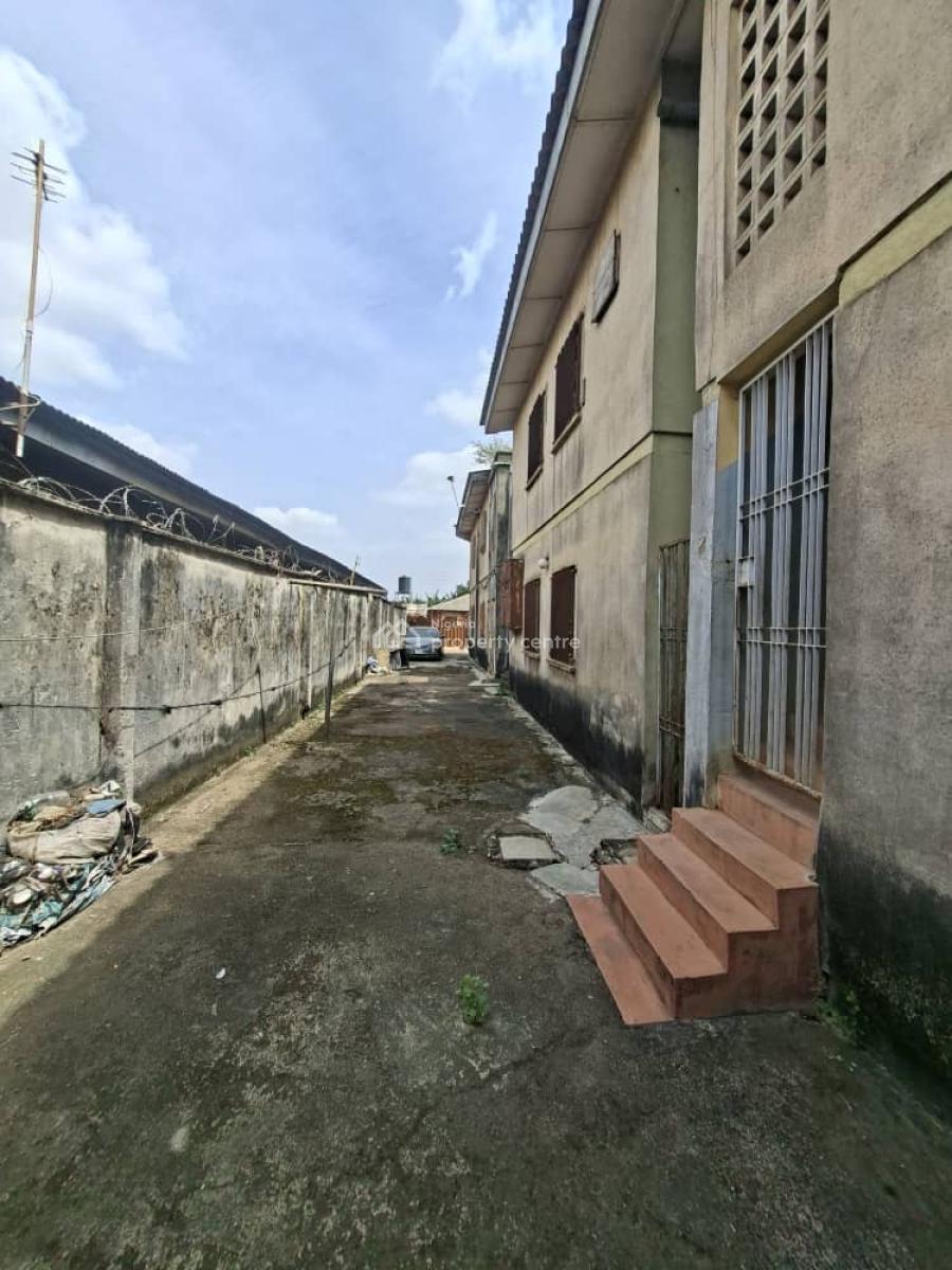 a Solid Block of Flat, Tola Olumide Street, Military Zone, Ejigbo, Lagos, Block of Flats for Sale