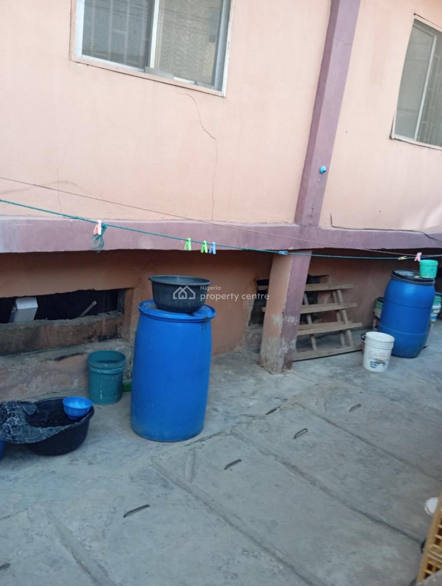 Demolishable Storey Building of 4 Bedroom Flat and Tenament, Bakare Street Off Oriola, Alapere, Ketu, Lagos, Block of Flats for Sale