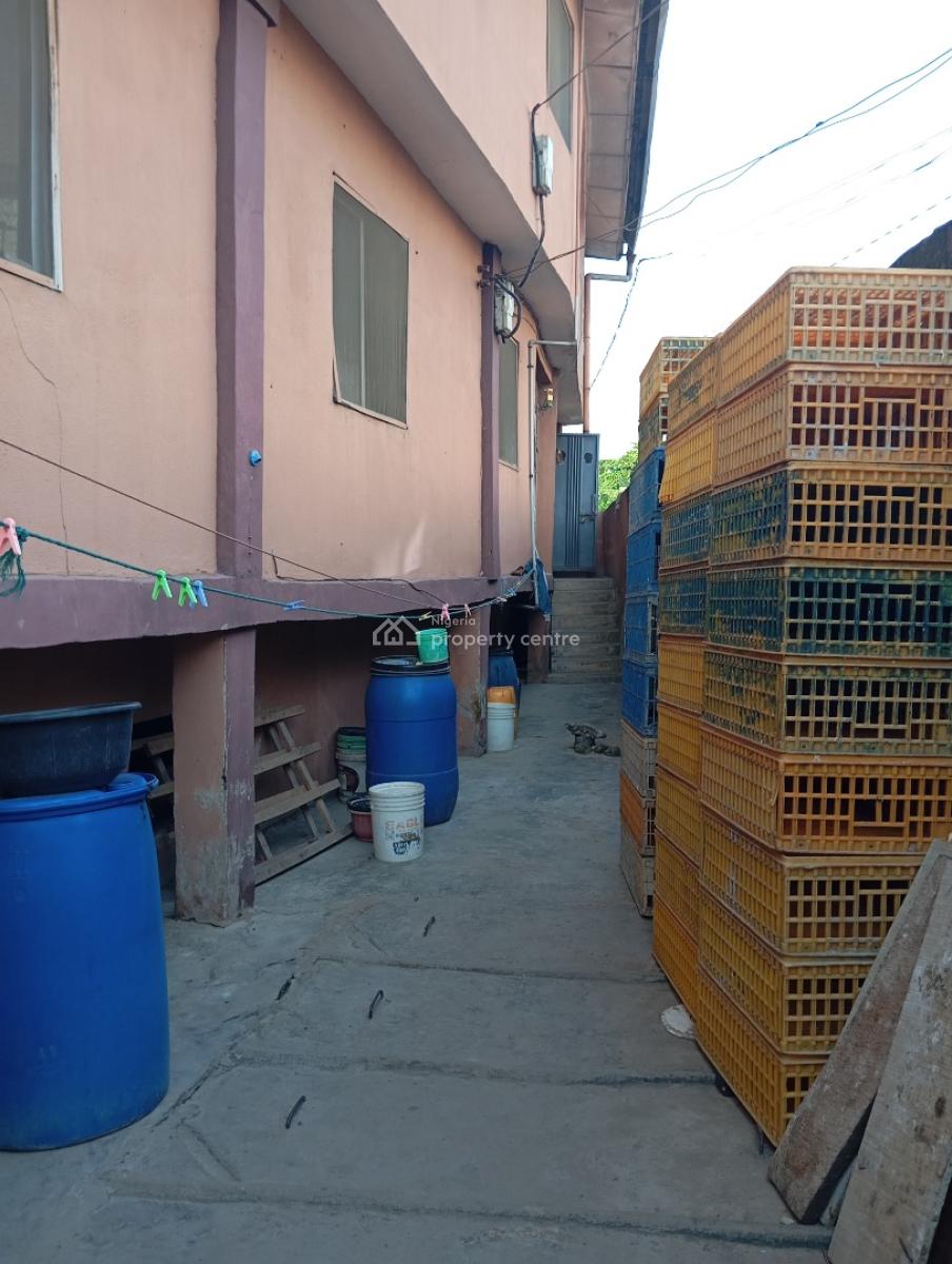 Demolishable Storey Building of 4 Bedroom Flat and Tenament, Bakare Street Off Oriola, Alapere, Ketu, Lagos, Block of Flats for Sale