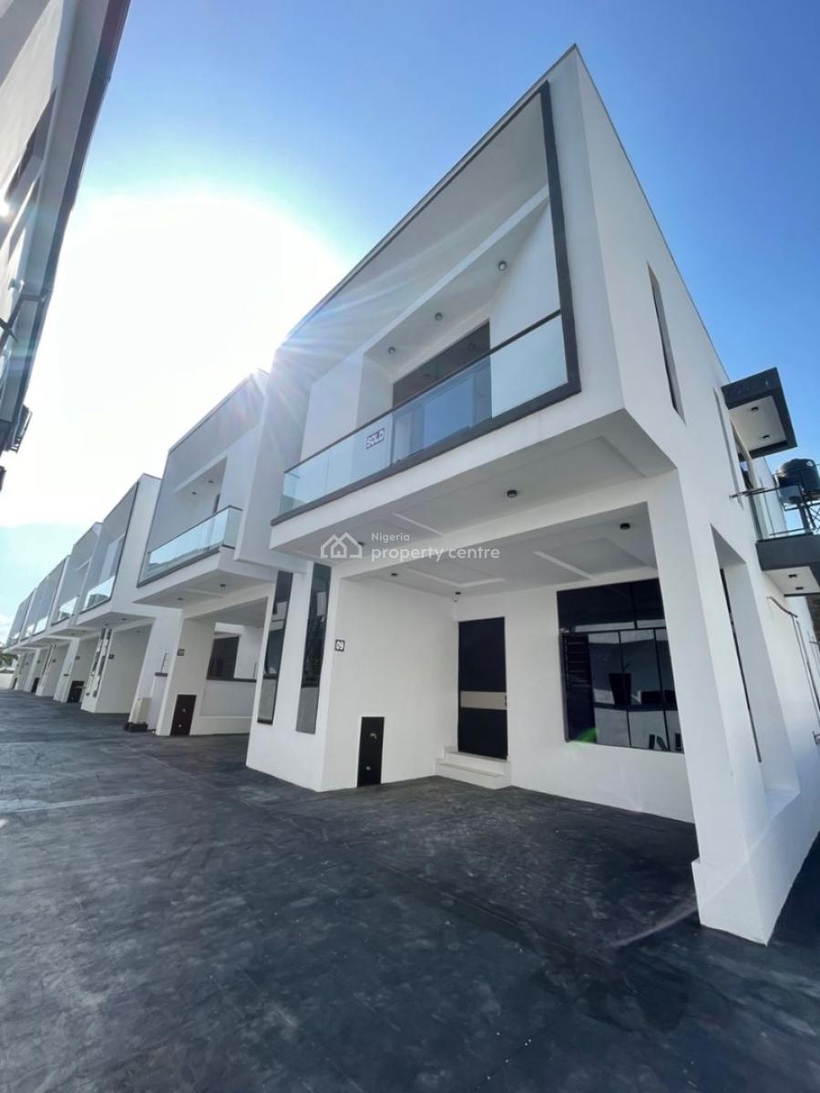 Brand New 4 Bedroom Duplex with Bq in a Well-secured Code-access Estat, Salem, Ikate, Lekki, Lagos, Semi-detached Duplex for Rent