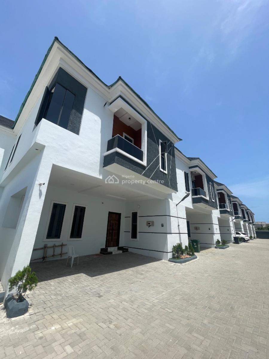 Newly Built 4 Bedroom Terrace Duplex, Mobile Road, Ajah, Lagos, Terraced Duplex for Rent