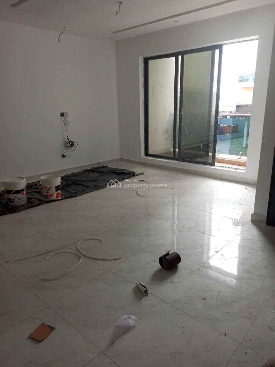 New Spacious 4bedroom Terrace with Bq 24/7 Light Access Coded Estate, Ologolo, Lekki, Lagos, Terraced Duplex for Rent