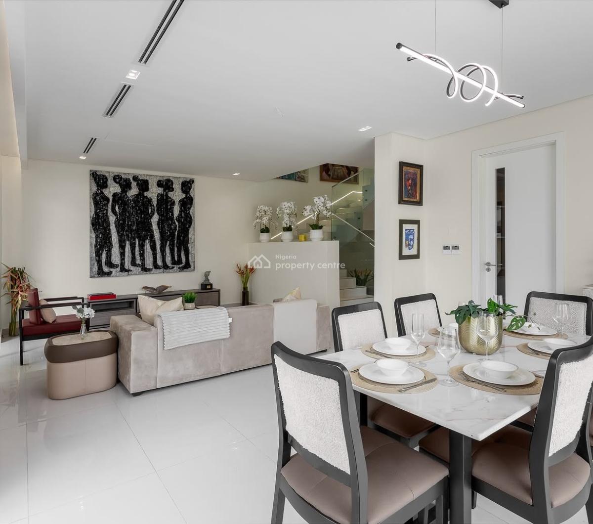 Opulent 5 Bedroom Semi Detached Duplex with Bq, Ikoyi, Lagos, Semi-detached Duplex for Sale