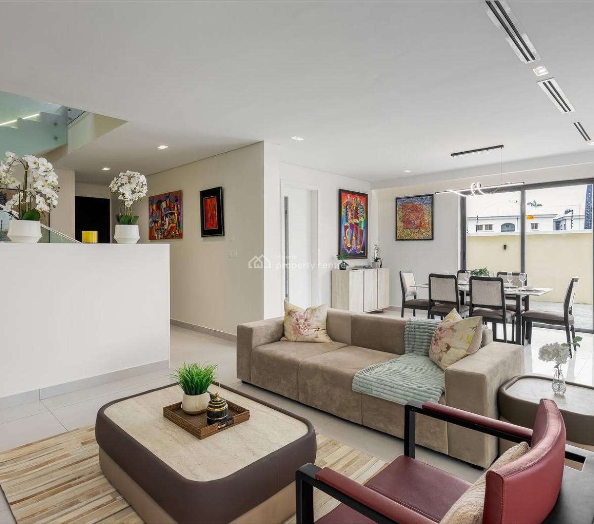 Opulent 5 Bedroom Semi Detached Duplex with Bq, Ikoyi, Lagos, Semi-detached Duplex for Sale